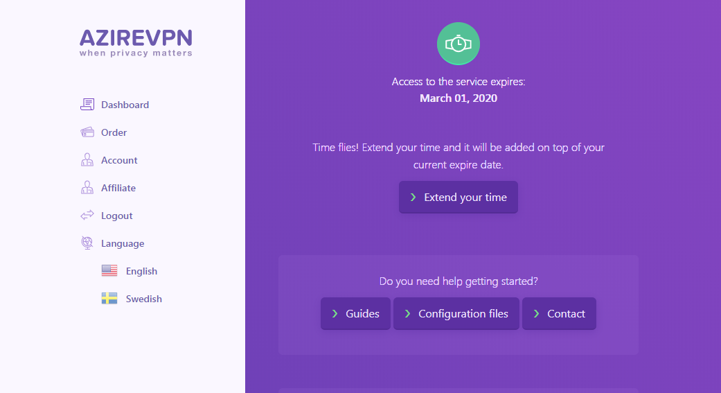 配置VPN