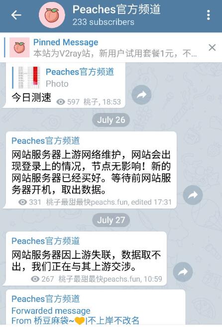 桃子云​​PeachesCloud机场跑路