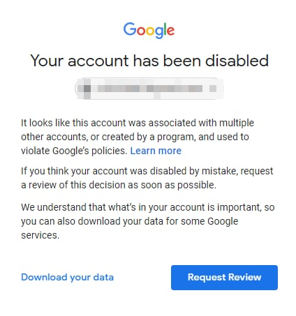 Gmail被封了，还绑定了google voice，然后捆绑了一些其他账号怎么办？