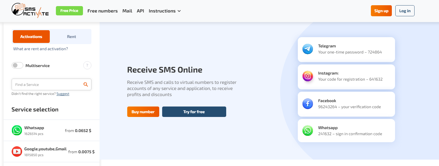 一个比较靠谱的网赚联盟营销项目,短信sms接码网站sms-activate