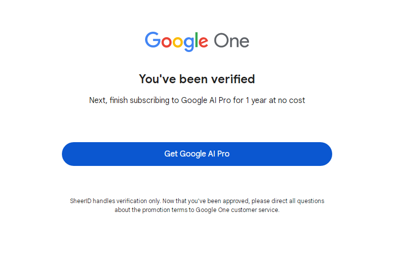 google AI pro撸一年免费还有2T google one空间