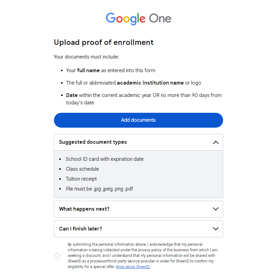 google AI pro撸一年免费还有2T google one空间