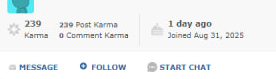 reddit快速增加karma,一天就获得上百karma